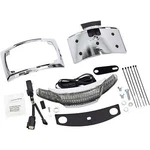 Ciro 40254 Chrome Smoke Latitude Tail & License Plate Mount W/ Lightstrike. Fixed Price $374.99.