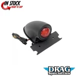 Drag Specialties 2010-0603 Black 50'S Style Chopper Taillight For Custom Use. Fixed Price $96.25.