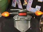 Yamaha Rear Mud Flap & Turn Signals #5VX-21621-00. Fixed Price $100.00.