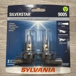 Sylvania 9005 Silverstar Halogen Bulbs Brighter High/low Beam (2 Pack). Fixed Price $39.99.