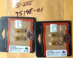 Harley-davidson Accessory Yellow Wedge Bulb .12A Lot Of 75198-01 (S-255). Fixed Price $10.50.