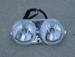 Front Head Light With 3 Wires For Peace Sports TPGS-804 150CC Vip Scooters. Fixed Price $44.99.