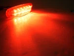 Maxxima Red Led Clearance Maker Light Stainless Steel Trim Ring Semi Peterbilt. Fixed Price $15.18.