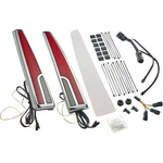 Ciro Led Taillight - Red Lens Chrome Tri Glide 40085. Fixed Price $459.99.