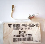 Suzuki VL1500 Halogen Lightbar Bulb Nos 99950-70504-002 (L-6033). Fixed Price $8.95.