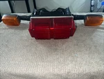 Honda Stanley HM-25RC Rear Fender Turn Signals Tail Light Mount Housing Japan. Fixed Price $125.00.