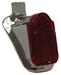 Chrome Tombstone Taillight For Harley Custom Chopper 68003-47T 11249. Fixed Price $53.75.