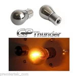 Gp Thunder 1156 7056 3497 BA15S P21W Chrome Silver S25 Light Bulbs Amber 2PCS. Fixed Price $11.98.