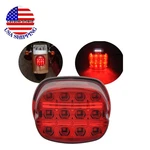 Red Rear Led Running Light Brake For Harley Touring Softail Sporster Dyna. Fixed Price $22.72.