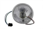 5-3/4 Round Headlamp Unit For Harley Davidson By V-twin. Fixed Price $42.69.