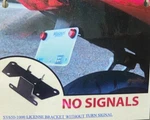 Suzuki Sv 650-1000 Tidy Tail License Bracket 2003-08 Clearance Made In Usa. Fixed Price $14.99.