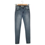 Kancan Jeans Womens 25 Skinny Mid Rise Stretch Whisker Light Wash Denim Blue. Fixed Price $18.69.