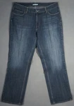 WG11463 Great **lee** Riders Mid Rise Straight Leg Womens Blue Jeans SZ18 Medium. Fixed Price $18.00.