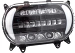 Harley Davidson Letric Lighting Co Led Sharktooth W/ Turns Blk/chr Fltr 15-UP. Fixed Price $579.95.
