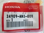 Oem Honda Bulb Cap 34909-MN5-008 Lot Of Pcs Nos (08D-3-2). Fixed Price $12.00.