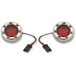 Custom Dynamics Btrc-rr-jae-r Bullet Ringz Led Rear Turn Signal Red Lens Chrome. Fixed Price $71.99.