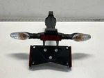 18-21 Ducati Panigale V4 License Plate Bracket Rear Turn Signals Fender Take Off. Fixed Price $104.95.