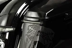 Ciro 40042 Red Led Run/turn/brake Bag Blades Lights Harley Flh/t 14-UP. Fixed Price $209.99.