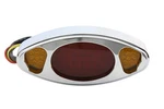 Wyatt Gatling Chrome Led Tail Lamp Assembly For Harley-davidson. Fixed Price $150.99.