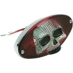Drag Specialties Taillight Red Cat Eye With Skull Face 12-0403RCR-BC3. Fixed Price $59.23.