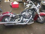 6I24 2005 Kawasaki Vulcan Vn 1600 Classic Harness, Rear Taillight 26031-1077. Fixed Price $39.49.
