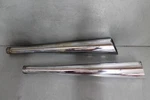 Harley Davidson Hooker Megaphone Tuned Flow Slip Mufflers 27643 *repaired Tab. Fixed Price $216.85.