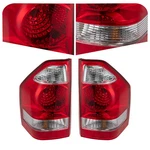 Pair Rear Tail Lights Lamps Fits For 2003-2006 Mitsubishi Montero Pajero Shogun. Fixed Price $136.07.
