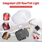 Integrated Led Rear/tail Light For Honda Sabre Shadow Ace Deluxe Valkyrie Clear. Fixed Price $58.24.